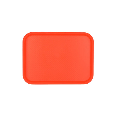 CHEF INOX PLASTIC TRAY POLYPROP 300x400mm RED Box of 12 - Hospitality Connect