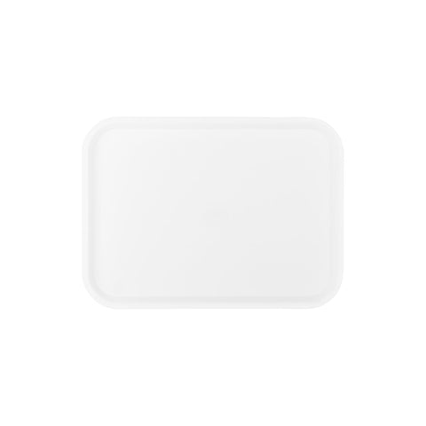 CHEF INOX PLASTIC TRAY POLYPROP 450x350x23mm WHITE - Hospitality Connect