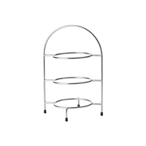 CHEF INOX 3-TIER ROUND DISPLAY STAND 195x285x440mm - Hospitality Connect