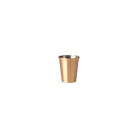 CHEF INOX SAUCE CUP/SHOT CUP COPPER 60ml 45x55mm Box of 12 - Hospitality Connect
