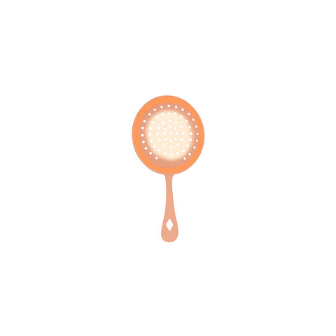 CHEF INOX ICE SCOOP/ROUND JULEP PERF COPPER PLATED 80x160mm - Hospitality Connect