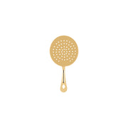 CHEF INOX ICE SCOOP/ROUND JULEP PERF GOLD PLATED 80x160mm - Hospitality Connect