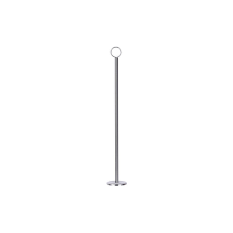 CHEF INOX TABLE NUMBER STAND 380mm CHROME Box of 20 - Hospitality Connect