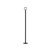 CHEF INOX TABLE NUMBER STAND 450mm BLACK Box of 12 - Hospitality Connect