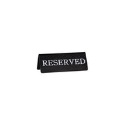 CHEF INOX SIGN "RESERVE" DOUBLE-SIDE BLK 15x5mm - Hospitality Connect