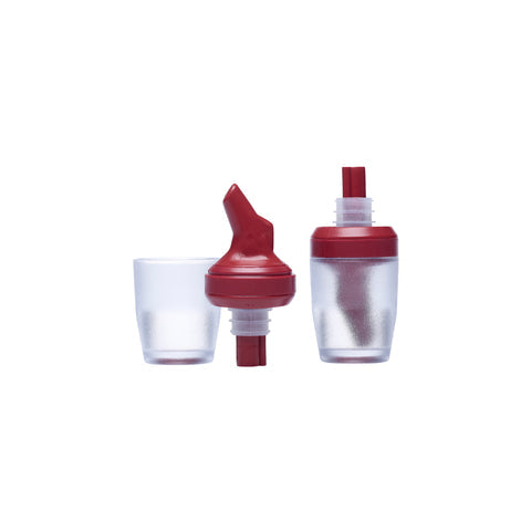 Tru ²COMBO MEASURE-30ml BURGUNDY (12/PACK) - Hospitality Connect