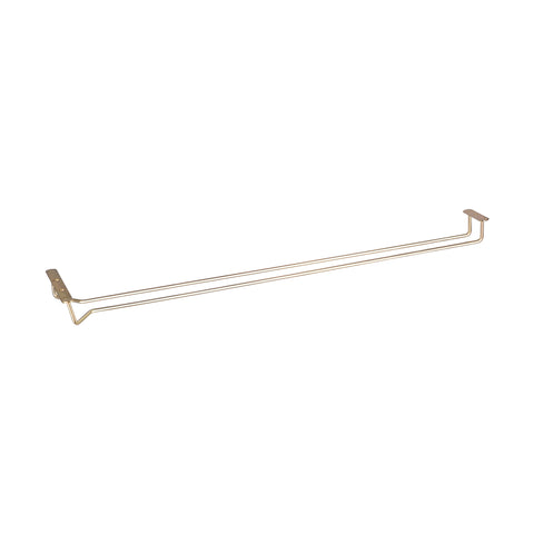CHEF INOX GLASS HANGER BRASS PLATE 610mm - Hospitality Connect