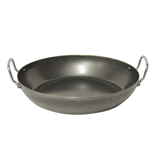 Pyrolux  Blue Steel Paella Pan 40cm/5.8 Litre - Hospitality Connect