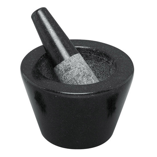Avanti Mini Conical Mortar and Pestle,13cm - Black - Hospitality Connect