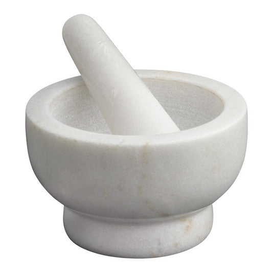 Avanti Marble Footed Mortar and Pestle - White - Hospitality Connect
