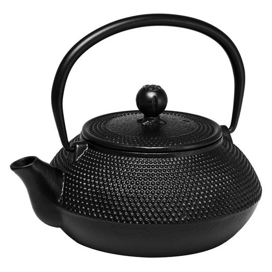 Avanti Hobnail Cast Iron Teapot, 800ml - Black - Hospitality Connect