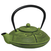 Avanti Dragon Fly Cast Iron Teapot, 770ml - Green / Black - Hospitality Connect
