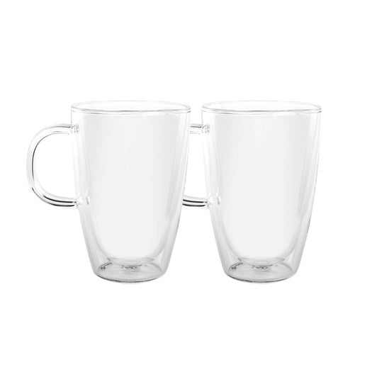 Avanti Caffe Manico Double Wall Glass - Set of 2, 350ml - Hospitality Connect