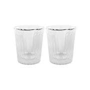 Avanti  Rigato Double Wall Glass - Set of 2, 80ml - Hospitality Connect