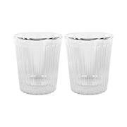 Avanti Rigato Double Wall Glass - Set of 2, 250ml - Hospitality Connect