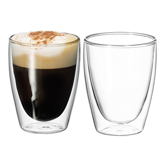 Avanti Caffe Double Wall Glass - Set of 2, 250ml - Hospitality Connect