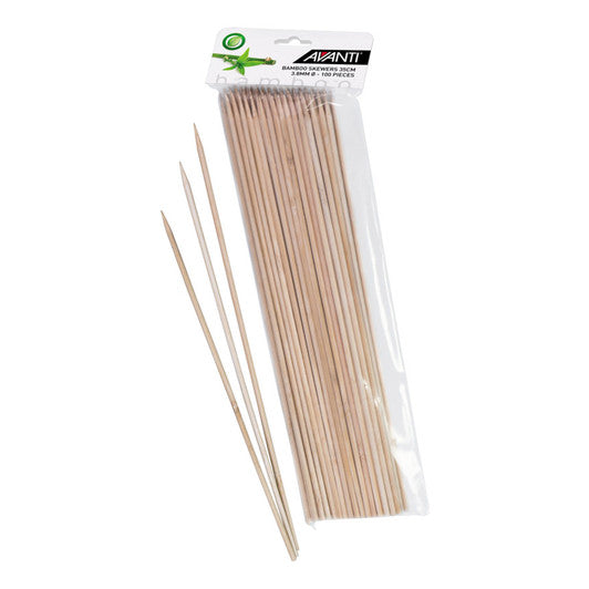 Avanti Bamboo Skewers, 35cm - 100 Piece Pack - Hospitality Connect