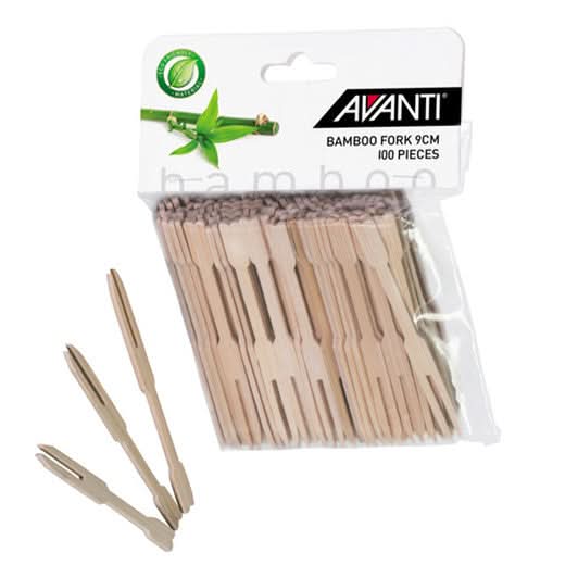 Avanti Bamboo Fork, 9cm - 100 Piece Pack - Hospitality Connect