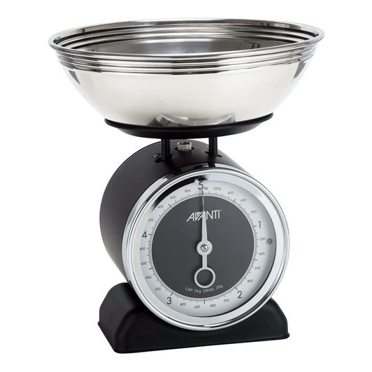 AvantiVintage Mechanical Scales - Black - Hospitality Connect