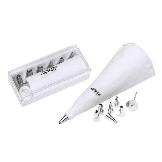 Avanti Piece Icing Set in Acrylic Box - 9 Piece Set - Hospitality Connect