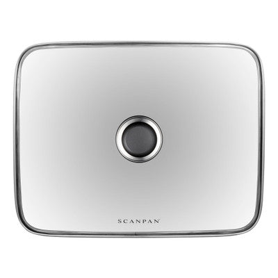 Scanpan Glass Lid to fit Medium Roaster 35.5 x 26.5cm - Hospitality Connect