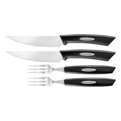 Scanpan Texas Steak Knife and Fork 4 Piece Set - Hospitality Connect