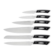 Scanpan Step Knife Block Set Beechwood Block - Hospitality Connect