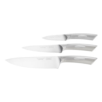 Scanpan Chef Set - 3 Piece Paring 9cm, Utility 15cm, Chef's 20cm - Hospitality Connect