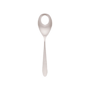 TABLEKRAFT ALASKA SATIN SERVING SPOON W/HOLE 18/10 220x50mm - Hospitality Connect