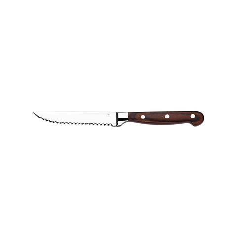 TABLEKRAFT STEAK KNIFE PAKKAWOOD HANDLE FULL TANG 235mm Box of 12 - Hospitality Connect