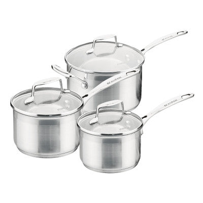 Scanpan Saucepan Set - 3 Piece Saucepan - Hospitality Connect