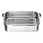 Scanpan Roaster with Rack 48 x 31 x 14.5cm (Ext) 40 x 29cm x 10cm (Int) - Hospitality Connect