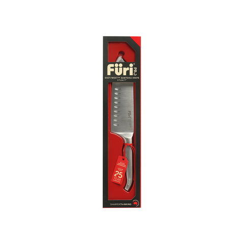 FURI-PRO EAST/WEST SANTOKU KNIFE 17CM (FUR614E) - Hospitality Connect