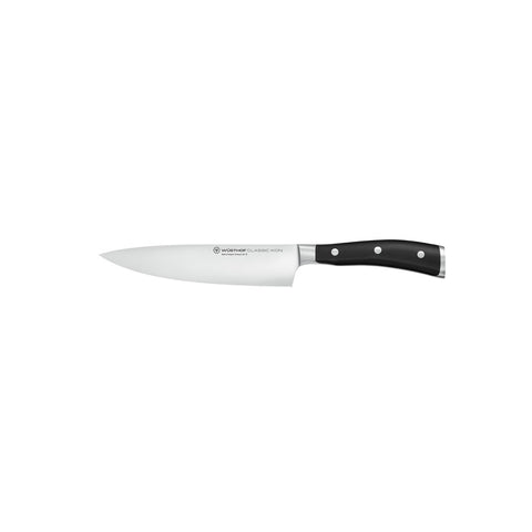 WUSTHOF CLASSIC IKON BLACK COOK'S KNIFE 180mm (1040330118W) - Hospitality Connect