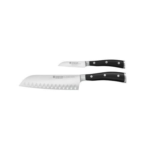 WUSTHOF CLASSIC IKON BLACK KNIFE BLOCK SET 7pc (1090370601W) - Hospitality Connect