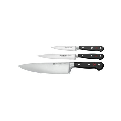 WUSTHOF CLASSIC KNIFE SET 3pc (1120160304W) - Hospitality Connect