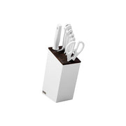 WUSTHOF CLASSIC WHITE KNIFE BLOCK SET 7PC w/SANTOKU (1090270 - Hospitality Connect