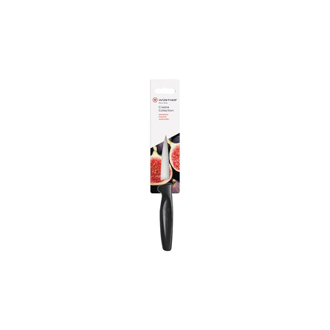 WUSTHOF CREATE PARING KNIFE 80mm BLK HANGSELL (1145300208W) - Hospitality Connect