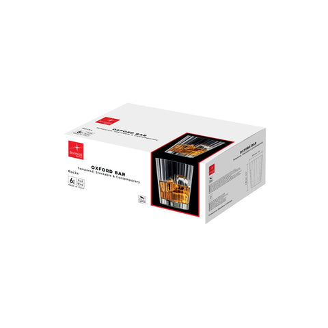 BORMIOLI ROCCO OXFORD BAR ROCKS 312ml CLEAR (3.40766) Box of 6 - Hospitality Connect