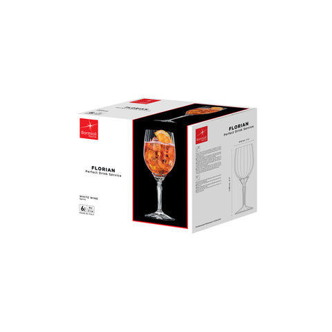 BORMIOLI ROCCO FLORIAN WHITE WINE 380ml CLEAR (1.99410) Box of 6 - Hospitality Connect