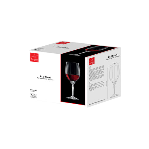 BORMIOLI ROCCO FLORIAN RED WINE 535ml CLEAR (1.99411) Box of 6 - Hospitality Connect