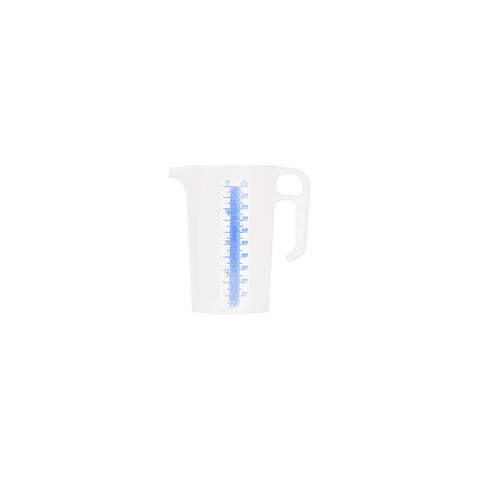 CHEF INOX BLUE SCALE PP THEMO MEASURING JUG-1.0Lt - Hospitality Connect