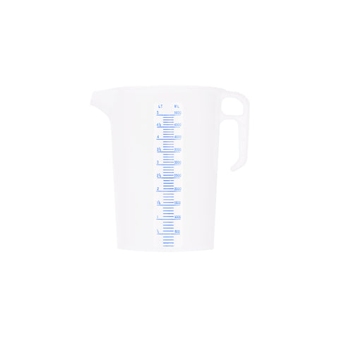 CHEF INOX BLUE SCALE PP THEMO MEASURING JUG-5.0lt - Hospitality Connect