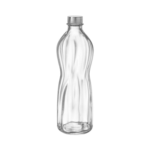 BORMIOLI ROCCO AQUA BOTTLE 89x281mm 1.0lt CLEAR (1.91865) Box of 6 - Hospitality Connect