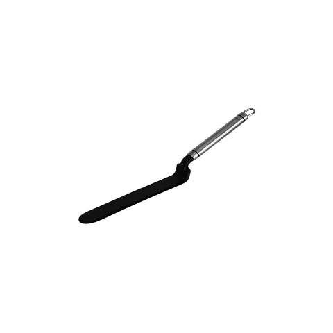 CHEF INOX MILANO CRANKED SPATULA NON STICK w/S/S HDL330x35mm - Hospitality Connect
