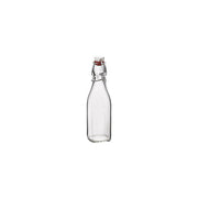 BORMIOLI ROCCO SWING BOTTLE w/WHITE TOP 0.25lt CLR (3.14730) Box of 6 - Hospitality Connect