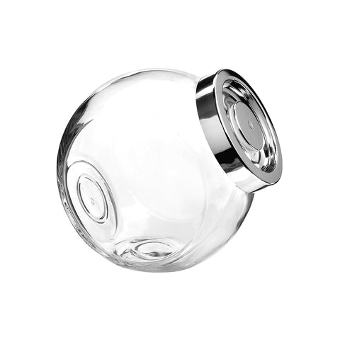 BORMIOLI ROCCO PANDORA JAR w/CHROME LID (3.87770) - Hospitality Connect