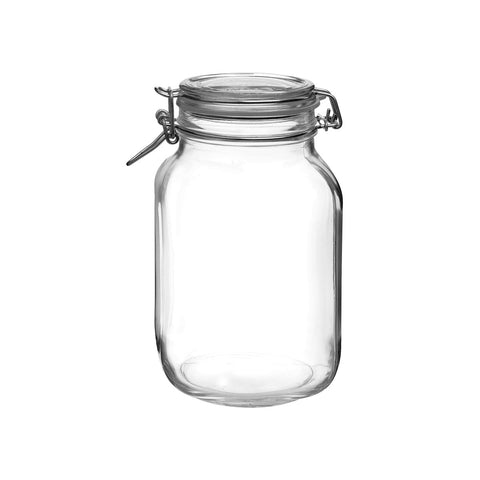 BORMIOLI ROCCO FIDO JAR 2.0lt CLEAR LID (1.49240) Box of 6 - Hospitality Connect
