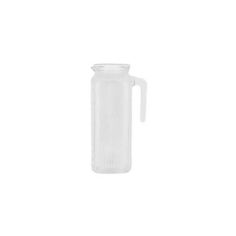 BORMIOLI ROCCO GELO JUG w/WHITE LID 1.2lt (2.29910.MB1) Box of 6 - Hospitality Connect