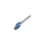 CHEF INOX TONG MINI UTILITY SILICONE HEAD BLUE 180mm - Hospitality Connect